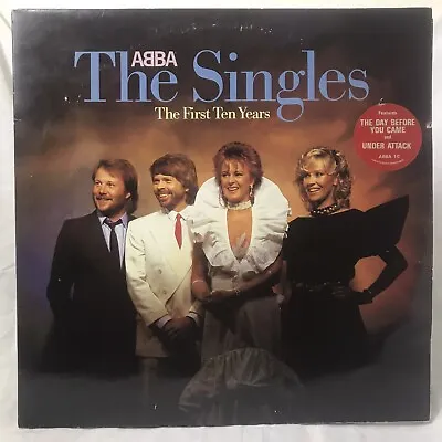 ABBA   The Singles - The First Ten Years   1982 2LP ABBA10 • £14.95