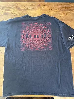 2007 10000 Days Tour TOOL Band Shirt Los Angeles California Red Eyes Black XL • $11