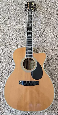 2006 Martin OMC Aura Orchestra Model Acoustic Electric Guitar Made In USA • $3499