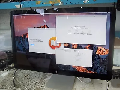 $122 • Buy Apple Thunderbolt Display A1407 27  Widescreen LCD Monitor 2560 X 1440