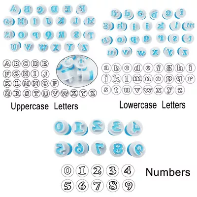 Cake Decorating Tool 26 Alphabet Number Letter Fondant Icing Cutter Mould Molds • $9.77