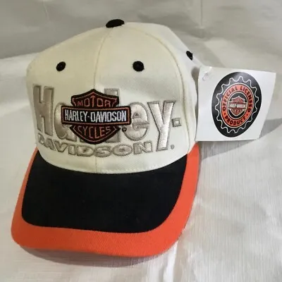 RARE Vintage NEW Harley Davidson Hat  LIVE TO RIDE  W/tag Official Licensed HAT • $24.95