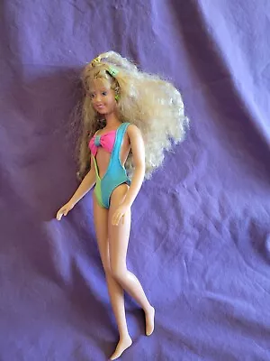 Vintage Hasbro 1987 Beachy Keen MAXIE Doll Swim Suit Earrings • $6.99