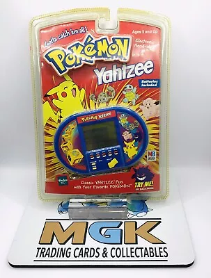 SEALED POKEMON Hasbro 1999 Yahtzee  Electroic Game-Toy Handheld NEW Nintendo • $399