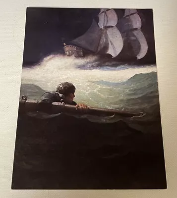 N. C. Wyeth The Wreck Of The Covenant Kidnapped Robert Louis Stevenson Art Print • $13.99