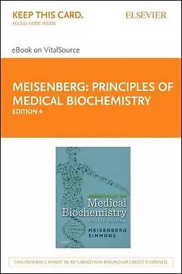 Principles Of Medical Biochemistry - Elsevier EBook On Vitalsource (Retail Acces • $76.50