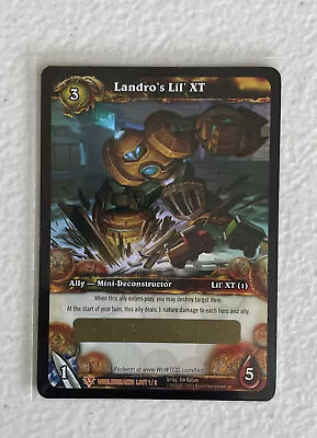 WOW WORLD OF WARCRAFT TCG - Landro’s Lil’ XT - Loot - Worldbreaker 1/3 • $100