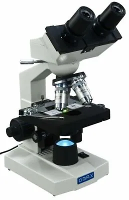 OMAX 40X-2000X Binocular Lab Compound LED Biological Microscope Mechanical Stage • $209.99