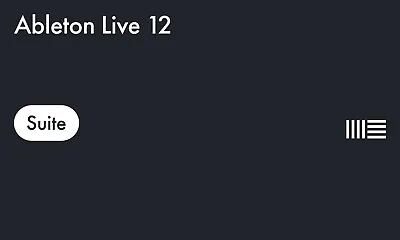 Ableton Live 12 Suite Music Production & Performance DAW Software - Download • £539