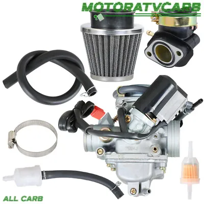 Carburetor Air Filter For GY6 150cc ATV Go Kart Scooter Kazuma Taotao SunL 24mm • $25.11