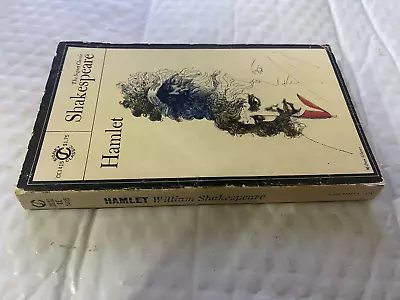 William Shakespeare Hamlet Milton Glaser Cover Signet Classic Vintage Paperback • $7.99