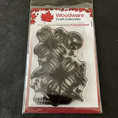 £2.50 • Buy Woodware Dogwood Flowers Clear Stamp - Creative Expression