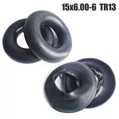 4PACK 15X6.00-6 Tire Inner Tube TR13 Valve For Lawn Mower ATVs Go-Karts • $34.98