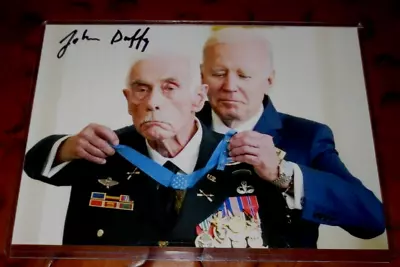 Army Maj John J Duffy Medal Of Honor Recipient Signed Autographed Photo Vietnam • $20