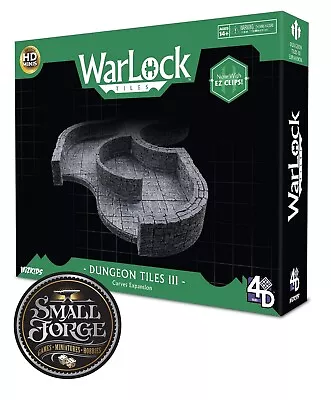$129 • Buy WarLock Tiles - Dungeon Tiles - CURVES EXPANSION. WZK16516. NEW