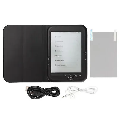 BK6006 6-inch 800 * 600 High-definition Ink Screen E-reader E-book Supports FM M • £81.31