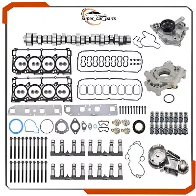 NON MDS Lifters Cam Gasket Heads Kit For 03-08 Chrysler Dodge Ram 1500 5.7 Hemi • $428.99