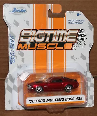 Jada Toys Bigtime Muscle 1970 Ford Mustang Boss 429 • $19.95