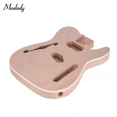 Unfinished Electric Guitar Body Blank Guitar Body Barrel DIY Mahogany And L7G3 • $87.77