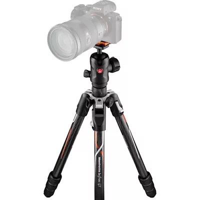 Manfrotto MKBFRTC4GTA-BH Carbon Fiber BeFree Tripod W/ 496 Head & 2 Plates *NEW* • $349.99