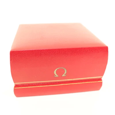 £69.99 • Buy Genuine Omega Watch Box Vintage Red 1501 Seamaster Speedmaster Constellation