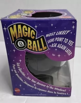 Classic Mattel Magic 8 Ball Toy Vintage Game Fortune Teller Kids Lucky Answers • $15.99
