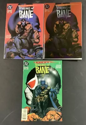 Batman Vengeance Of Bane #1 Ii Redemption Foil Facsimile Comic Book Lot 1st App • $99.99