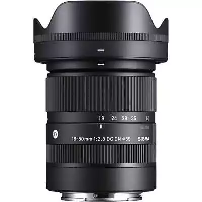 $699 • Buy Sigma 18-50mm F/2.8 DC DN Contemporary Lens For Sony E-Mount
