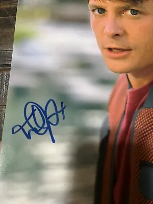 Autographed Michael J Fox 11x14 Photo Back To The Future Beckett Signed Auto • $275