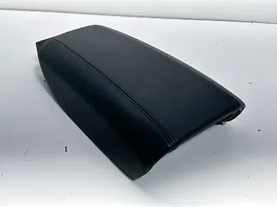 1999-2006 Volvo S80 Center Console Lid Armrest Arm Rest Leather Dark Gray • $66.39