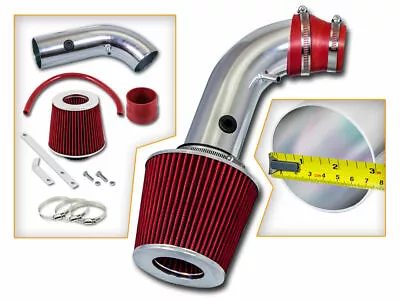 Short Ram Air Intake Kit + RED Filter For 04-08 Aveo Aveo5 / 00-02 Lanos 1.6L • $44.99