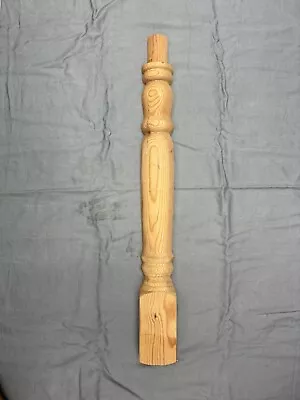 Pine Half Newel Post 84mm. 773mm In Length • £20