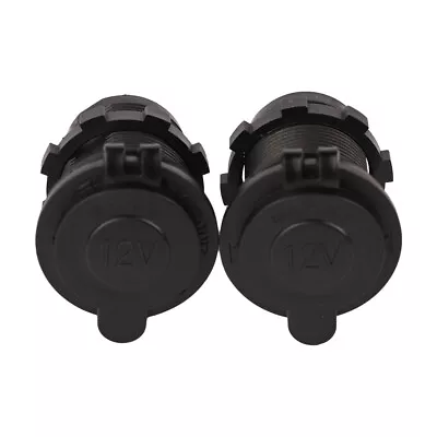 2X 12V Cigarette Lighter Socket Power Outlet Receptacle Plug Or Car Marine ATV • $6.59