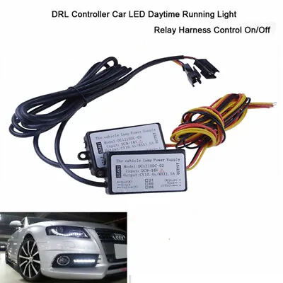 2x Car LED Daytime Running Light Automatic ON/OFF Controller Module DRL Relay AC • $9.99