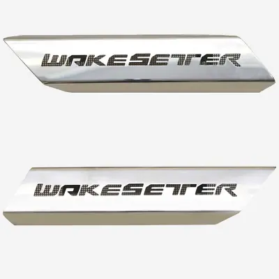 Malibu Boat Emblem Plates 5992887 / 2992888 | Wakesetter 23 LSV (2 PC) • $213.55