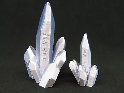 Rune Marked Crystals Scatter Terrain Scenery 3D Printed Mini Miniature Model • $10.99