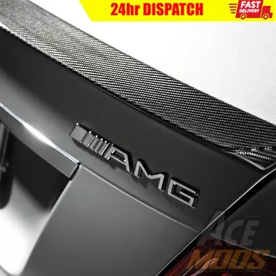 $9.99 • Buy Chrome AMG LOGO Badge Emblem Sticker Mercedes Benz A C E CLA GLA GLC GLA