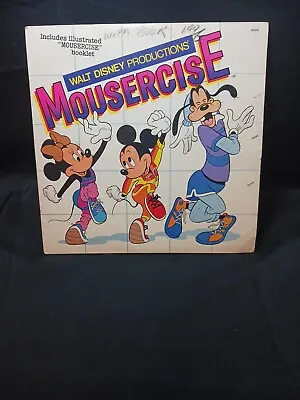 Walt Disney Productions Mousercise Vinyl LP Record Album • $14.95