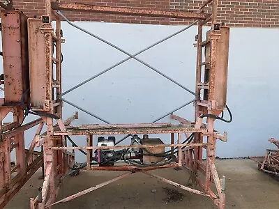 Ez Masonry Scaffolding Mast Climbers And Bridges Easy Hydraulic And Crank • $10000