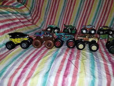 Hot Wheels Monster Jams Truck Lot Of 38. • $31