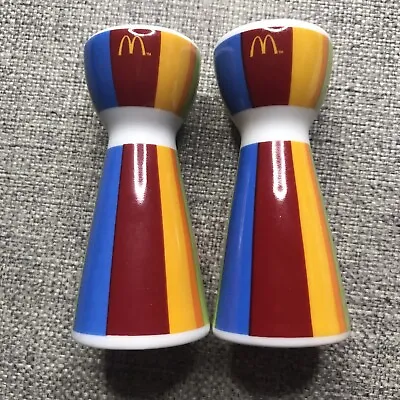McDonalds Salt & Pepper Shakers Advertising Colorful Towers • $24.99