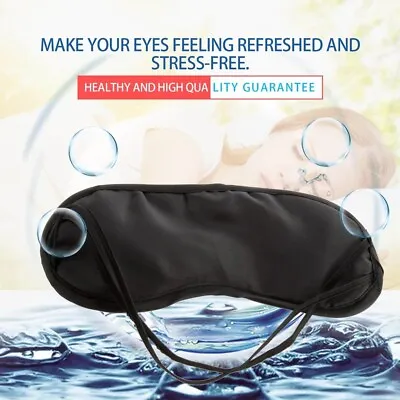 $2.99 • Buy Eye Mask Sleeping Mask For Relax Travelling Men Women Travel Sleep Aid Eye Patch