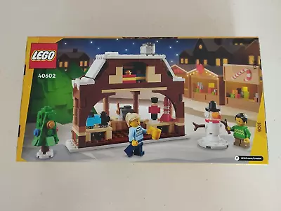 LEGO 40602 Creator Winter Market Stall BRAND NEW SEALED Christmas Xmas Seasonal • $35