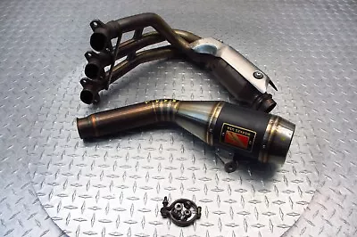 2016 13-16 Triumph Street Triple R WERKES Exhaust Muffler Short Pipe Headers Lot • $384.71