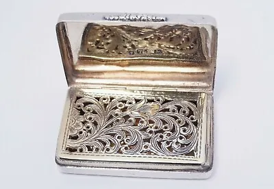£259 • Buy 1851 Sterling Silver Vinaigrette Taylor & Perry 