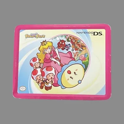 2007 Nintendo DS SUPER PRINCESS PEACH Collectible Pink Lunch Box TIN ONLY - Rare • $45