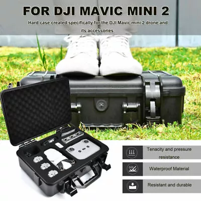 $57.85 • Buy Waterproof Compact Travel Storage Hard Case Box For DJI Mavic Mini 2 RC Drone
