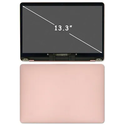 $209.99 • Buy For MacBook Air A2337 M1 2020 Rose Gold LCD Display Screen Full Assembly+Shell
