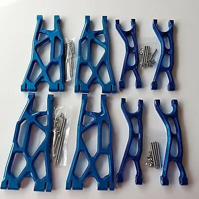 CNC Alloy Front + Rear Upper Lower Suspension Arm For Traxxas X-maxx 1/5 Rc Car • $217.50