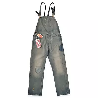 NWT LVC Levi's Vintage Clothing Bib And Brace Overalls Dungarees Size S FW17 • £158.32